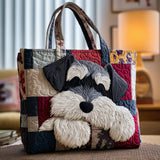 Bolso acolchado hecho a mano – Schnauzer