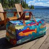 Bolsa de viaje acolchada – Caza en el arroyo